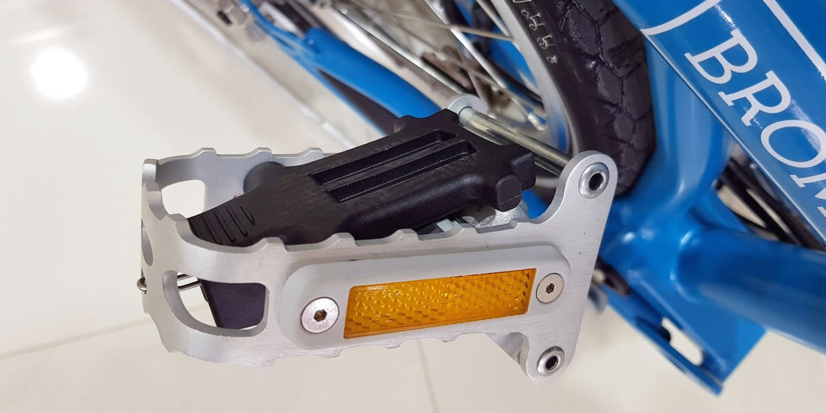 folding bike pedals